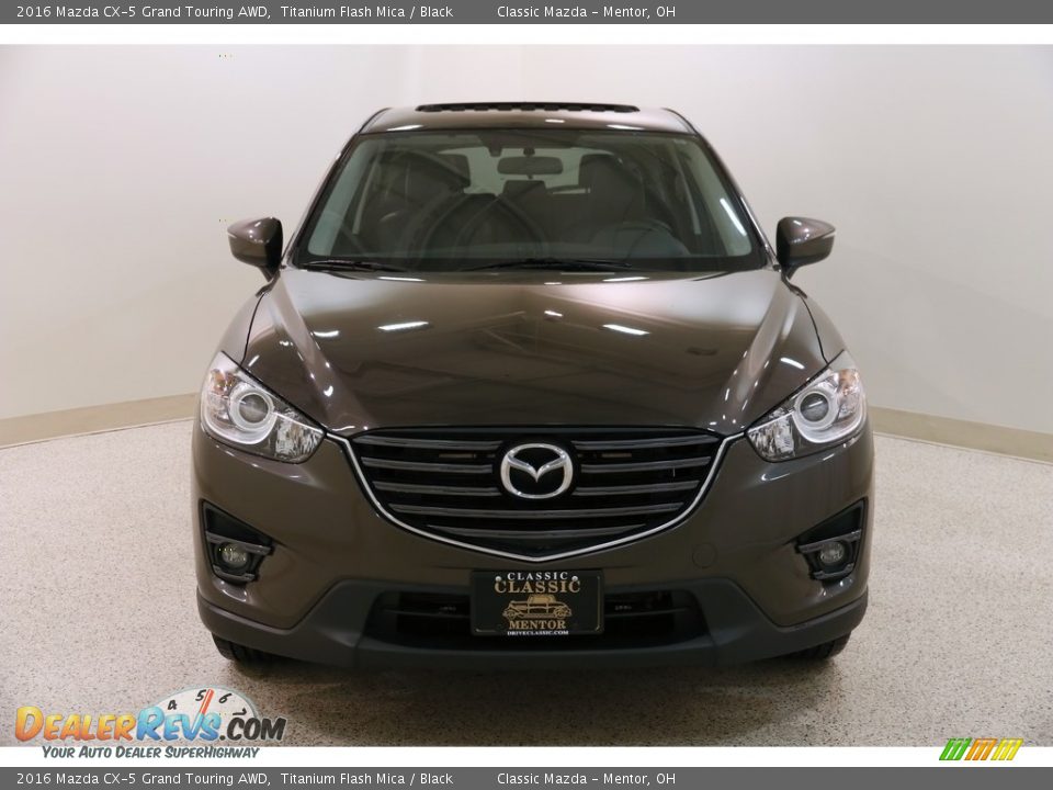 2016 Mazda CX-5 Grand Touring AWD Titanium Flash Mica / Black Photo #2