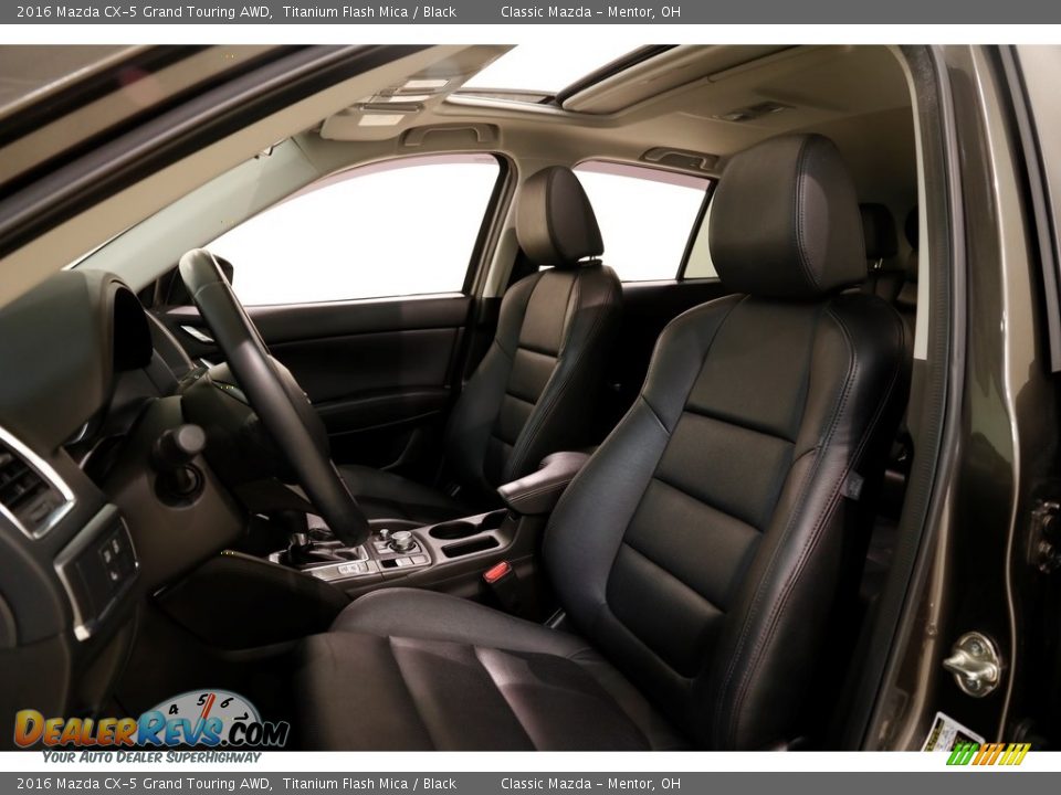 2016 Mazda CX-5 Grand Touring AWD Titanium Flash Mica / Black Photo #5