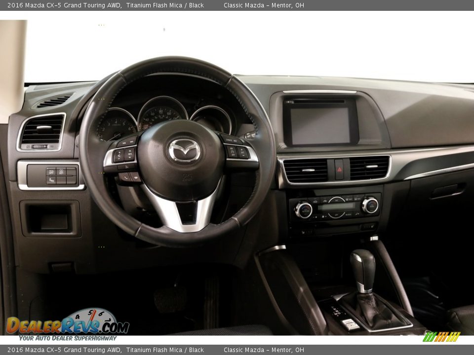 2016 Mazda CX-5 Grand Touring AWD Titanium Flash Mica / Black Photo #6