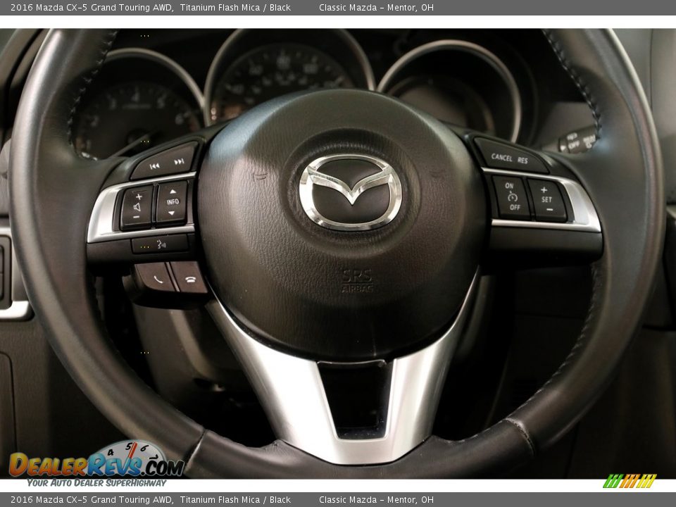 2016 Mazda CX-5 Grand Touring AWD Titanium Flash Mica / Black Photo #7