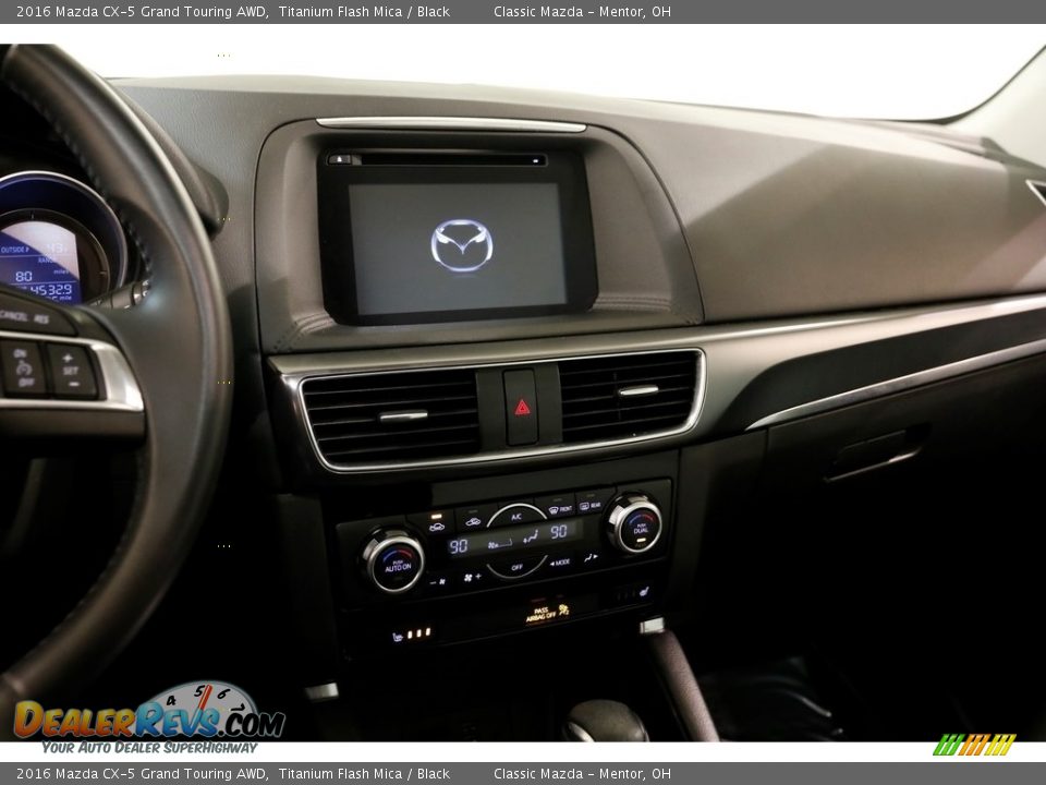 2016 Mazda CX-5 Grand Touring AWD Titanium Flash Mica / Black Photo #9