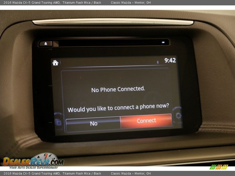 2016 Mazda CX-5 Grand Touring AWD Titanium Flash Mica / Black Photo #11