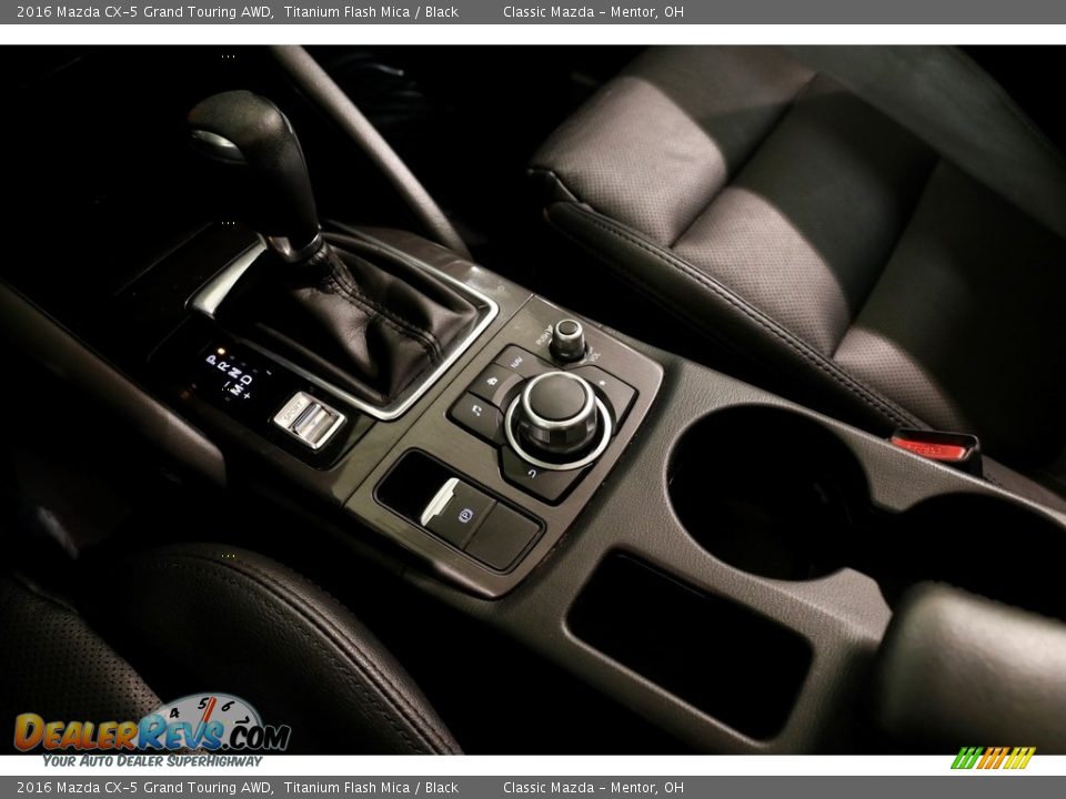 2016 Mazda CX-5 Grand Touring AWD Titanium Flash Mica / Black Photo #14