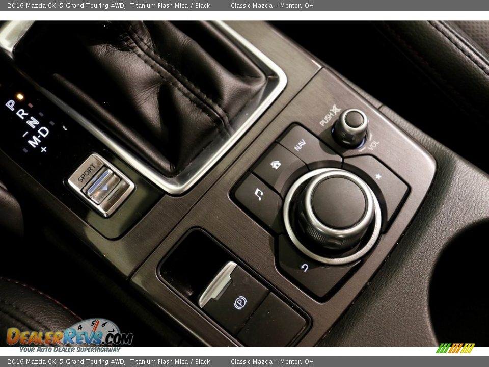 2016 Mazda CX-5 Grand Touring AWD Titanium Flash Mica / Black Photo #15