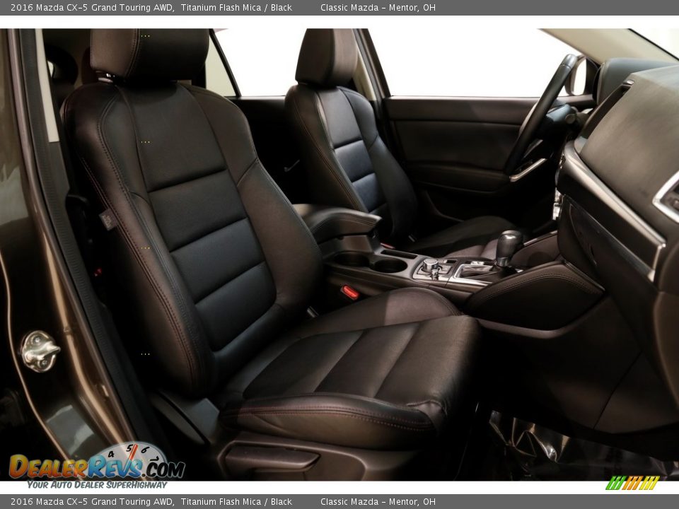 2016 Mazda CX-5 Grand Touring AWD Titanium Flash Mica / Black Photo #16