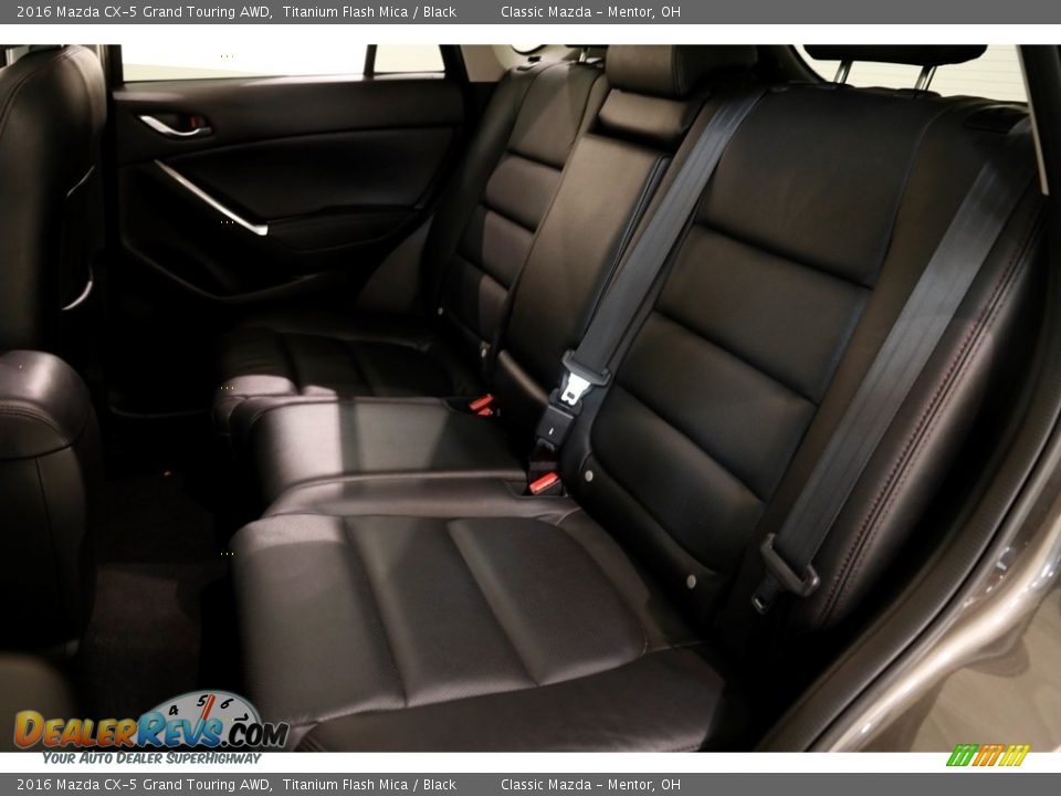2016 Mazda CX-5 Grand Touring AWD Titanium Flash Mica / Black Photo #18