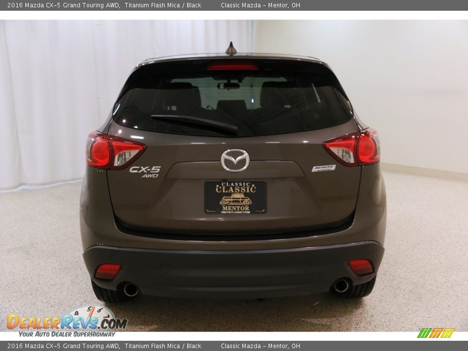 2016 Mazda CX-5 Grand Touring AWD Titanium Flash Mica / Black Photo #19