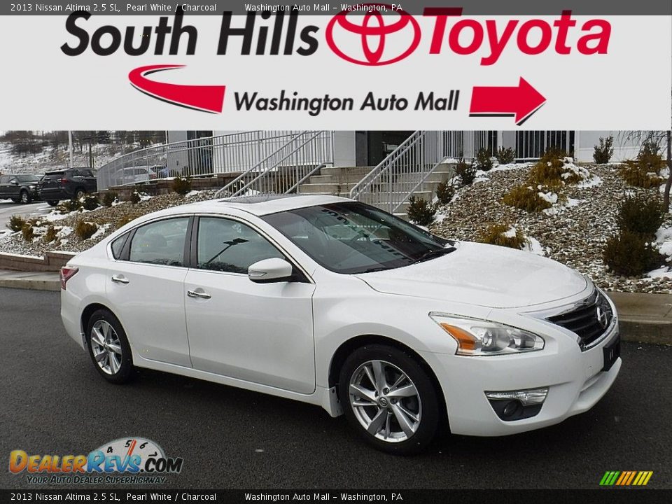 2013 Nissan Altima 2.5 SL Pearl White / Charcoal Photo #1