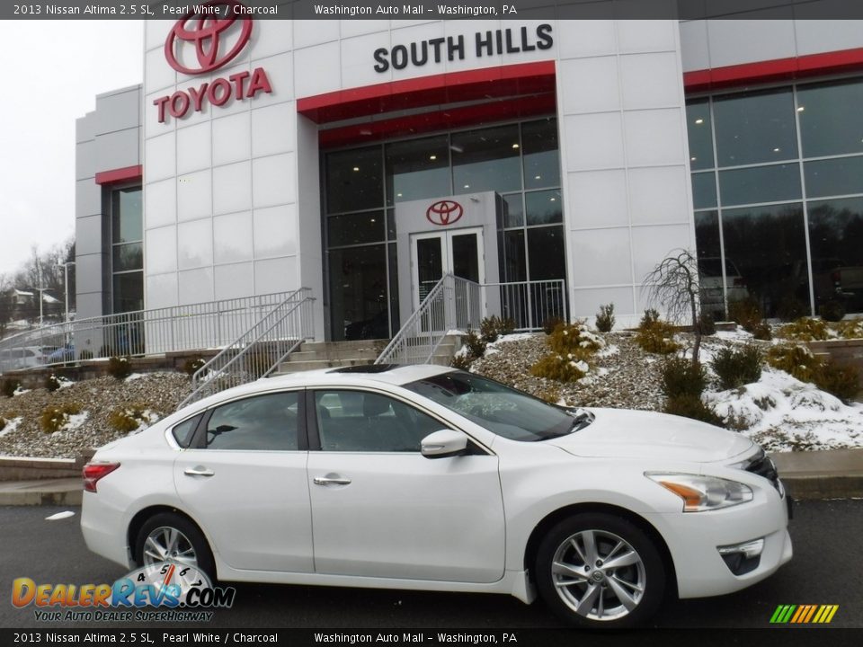 2013 Nissan Altima 2.5 SL Pearl White / Charcoal Photo #2
