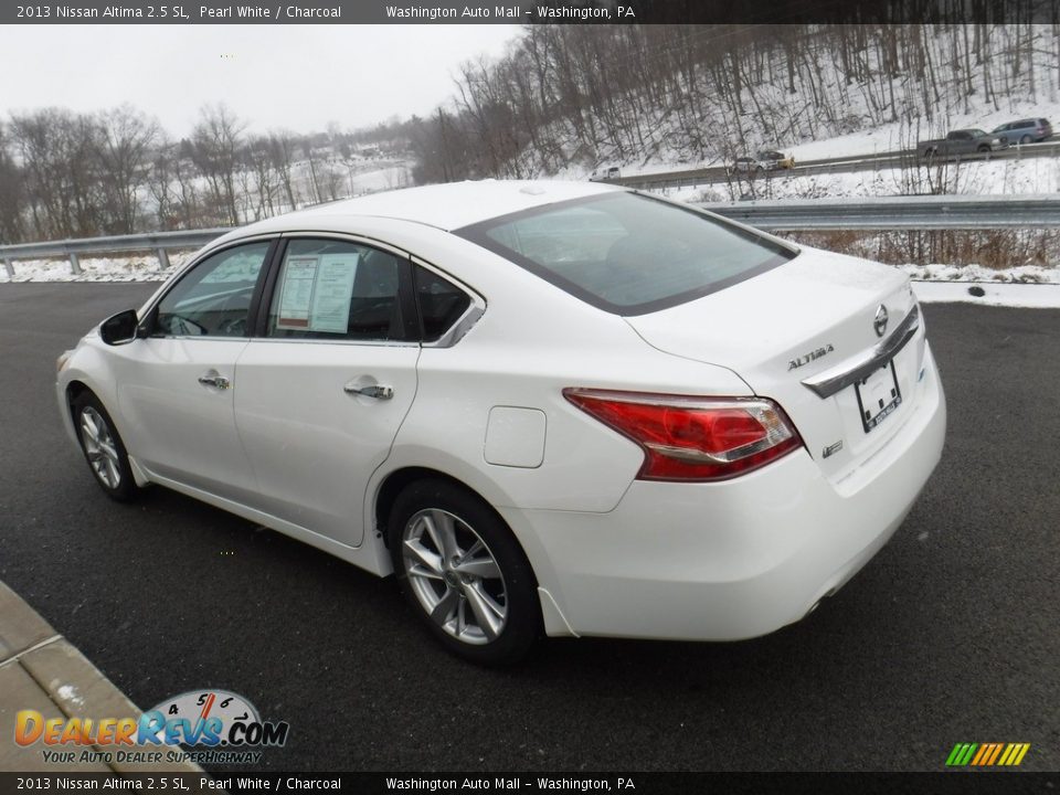 2013 Nissan Altima 2.5 SL Pearl White / Charcoal Photo #7
