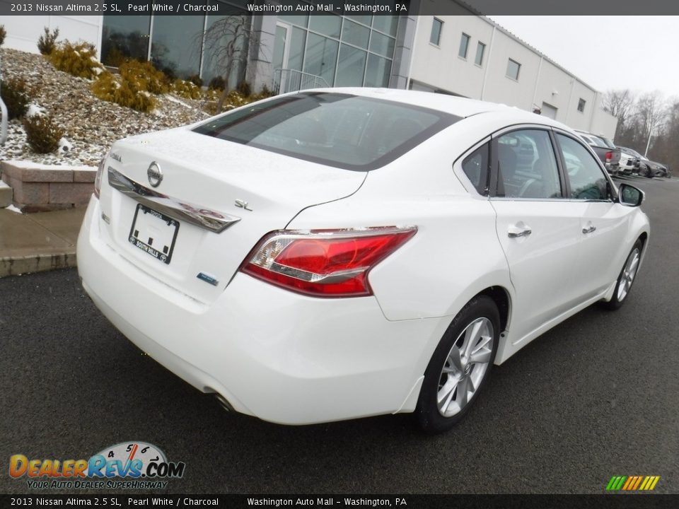 2013 Nissan Altima 2.5 SL Pearl White / Charcoal Photo #8