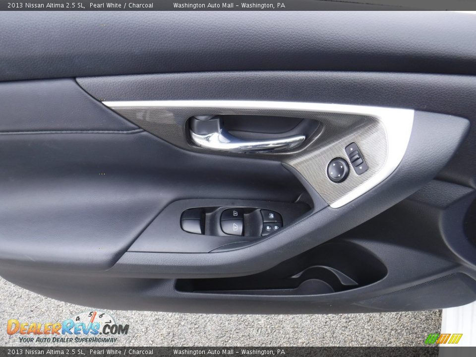 2013 Nissan Altima 2.5 SL Pearl White / Charcoal Photo #10