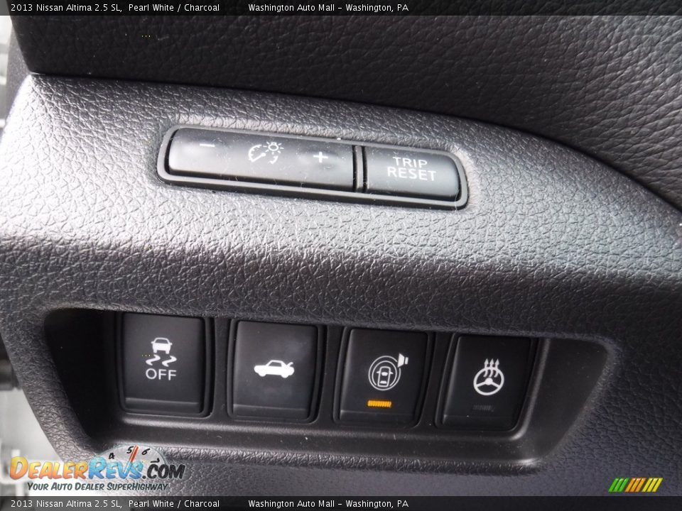 2013 Nissan Altima 2.5 SL Pearl White / Charcoal Photo #14