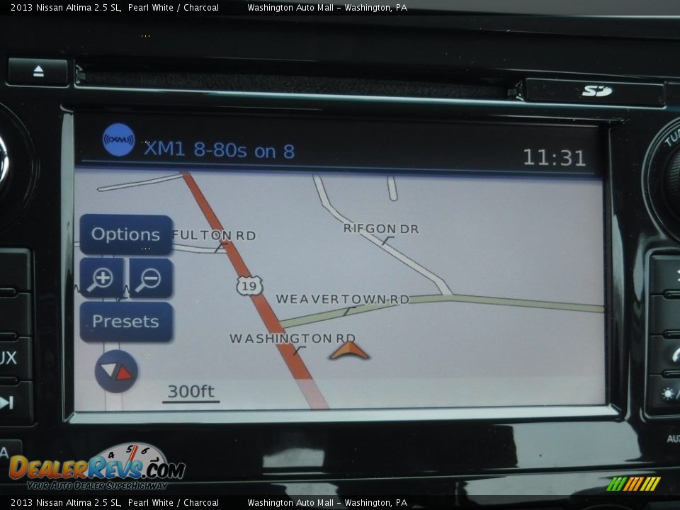2013 Nissan Altima 2.5 SL Pearl White / Charcoal Photo #20