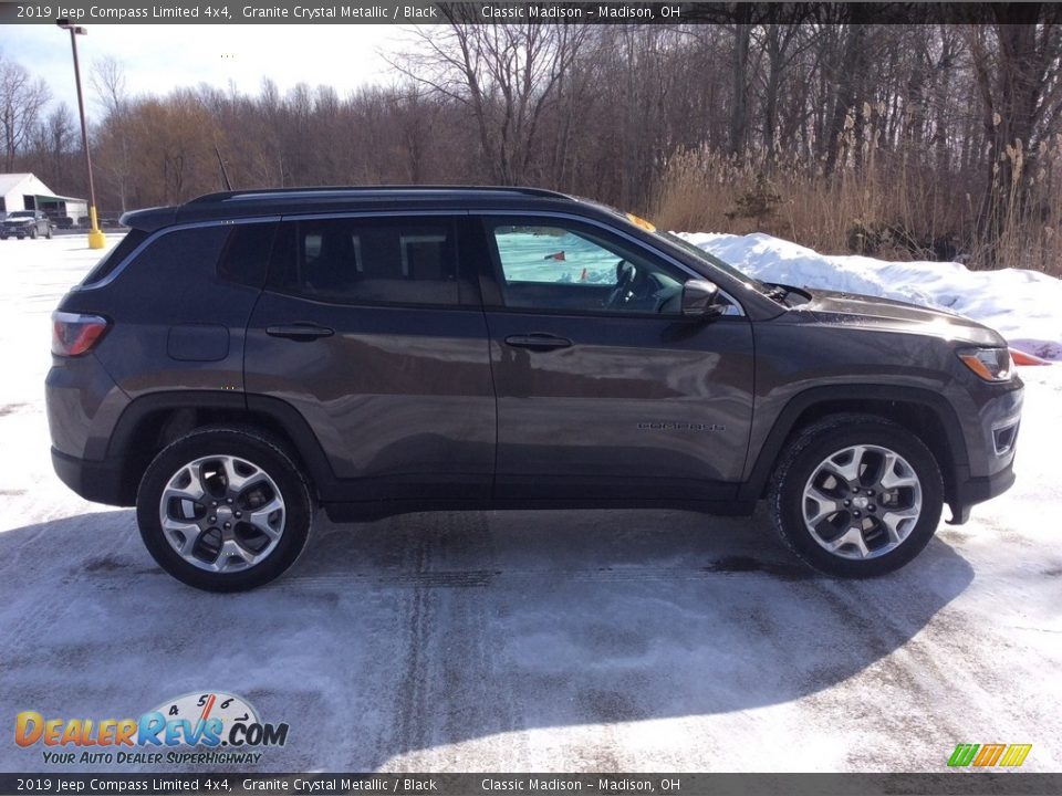 2019 Jeep Compass Limited 4x4 Granite Crystal Metallic / Black Photo #6