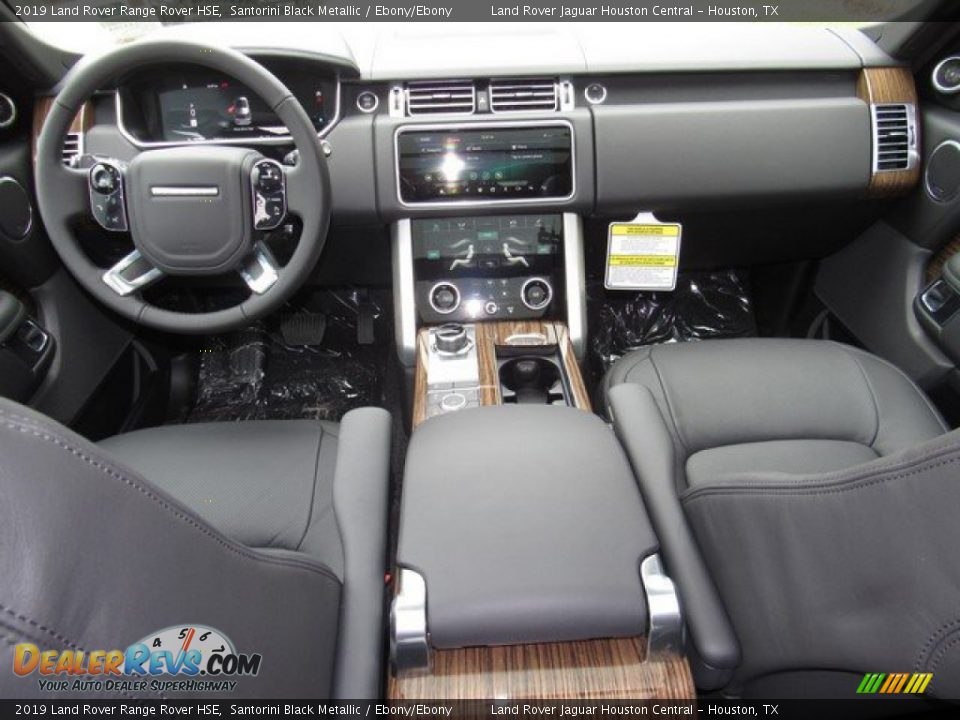 2019 Land Rover Range Rover HSE Santorini Black Metallic / Ebony/Ebony Photo #4