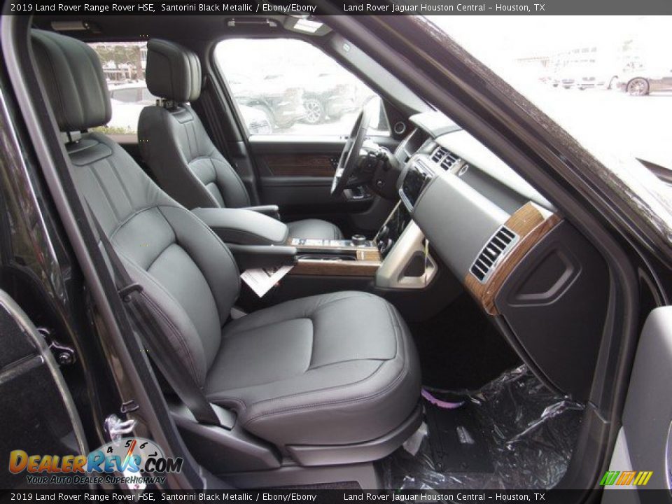 2019 Land Rover Range Rover HSE Santorini Black Metallic / Ebony/Ebony Photo #5