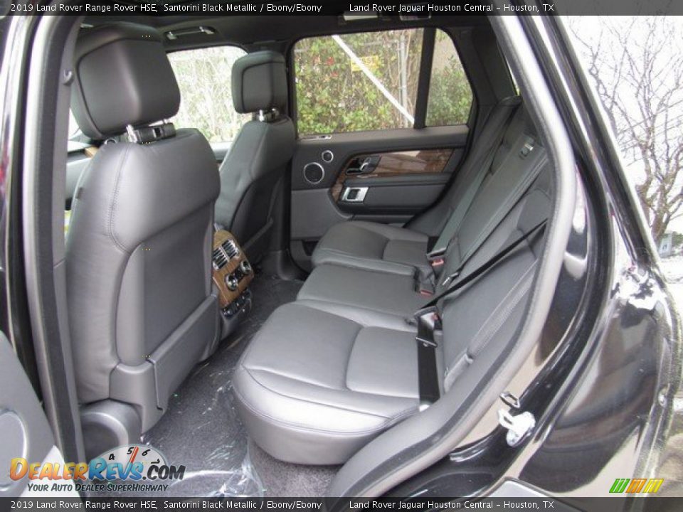 2019 Land Rover Range Rover HSE Santorini Black Metallic / Ebony/Ebony Photo #13