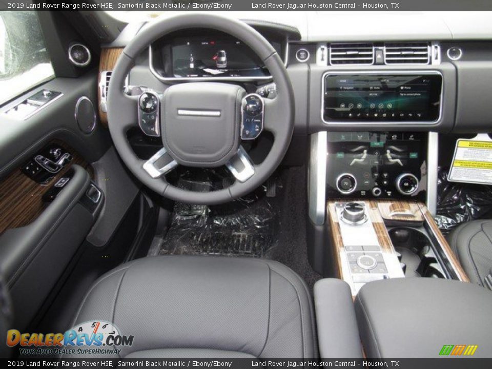 2019 Land Rover Range Rover HSE Santorini Black Metallic / Ebony/Ebony Photo #14