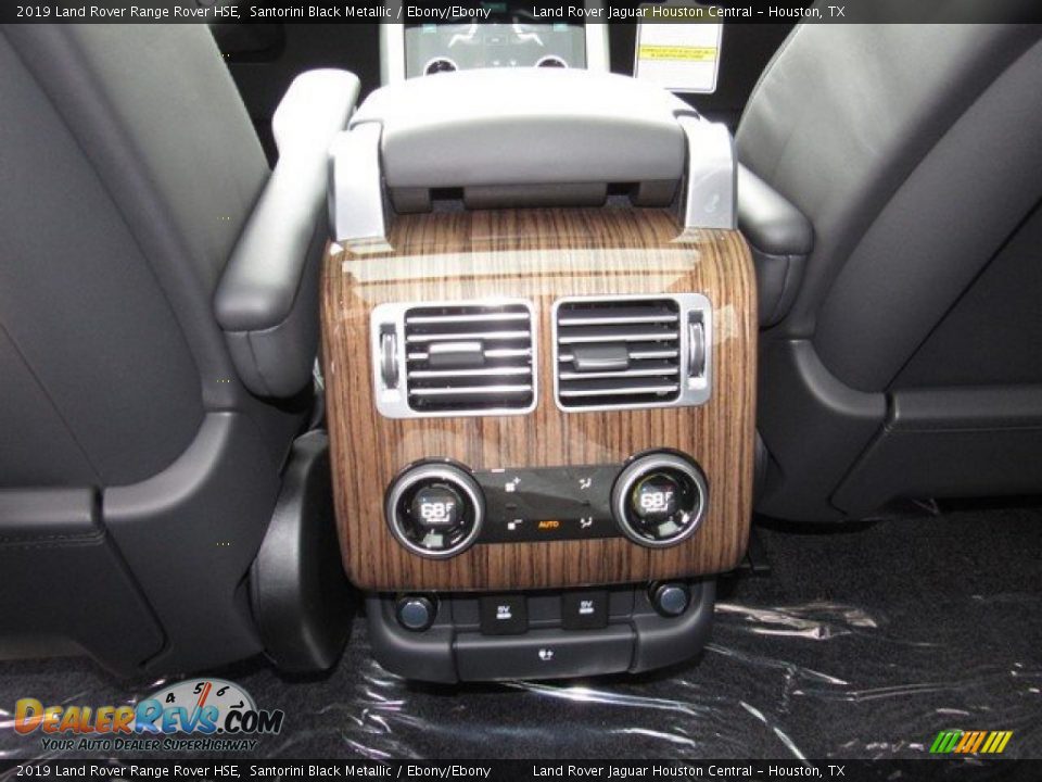 2019 Land Rover Range Rover HSE Santorini Black Metallic / Ebony/Ebony Photo #16