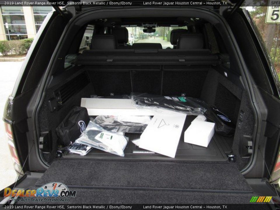 2019 Land Rover Range Rover HSE Santorini Black Metallic / Ebony/Ebony Photo #17