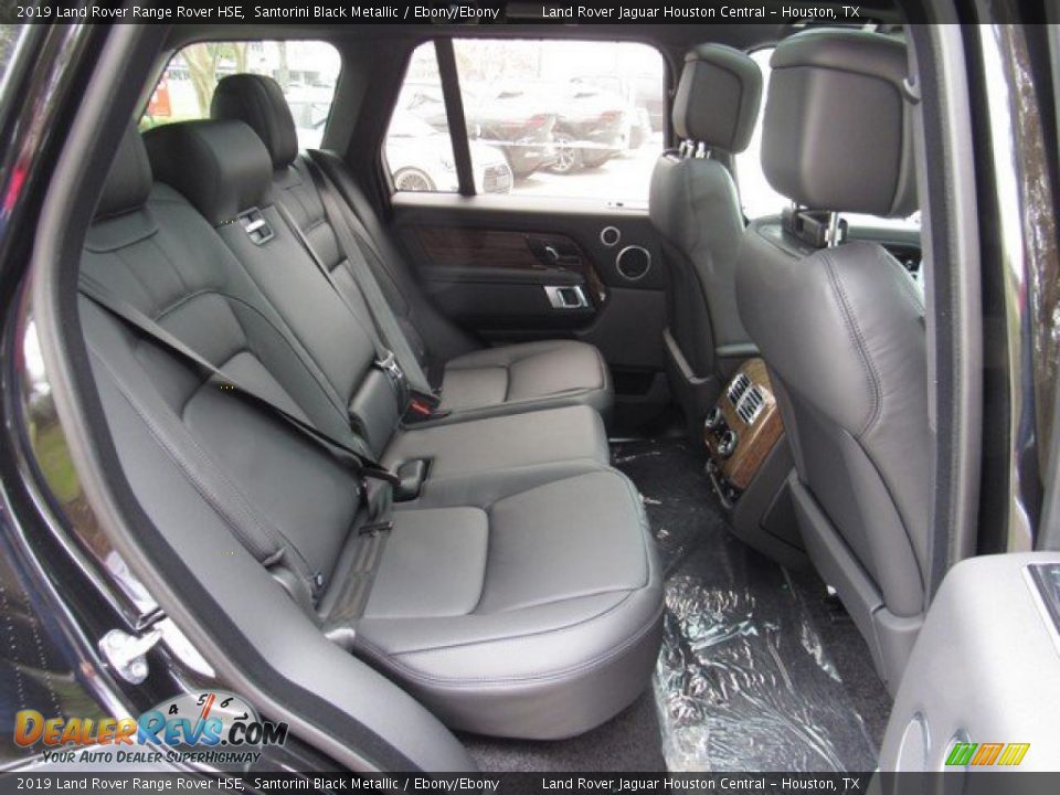 2019 Land Rover Range Rover HSE Santorini Black Metallic / Ebony/Ebony Photo #19