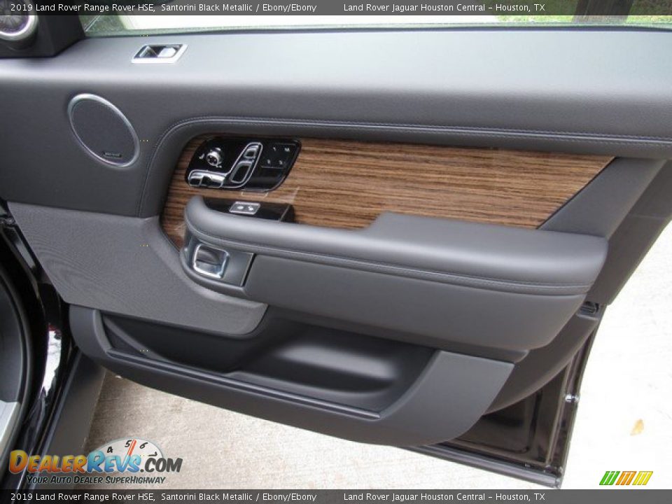 2019 Land Rover Range Rover HSE Santorini Black Metallic / Ebony/Ebony Photo #20