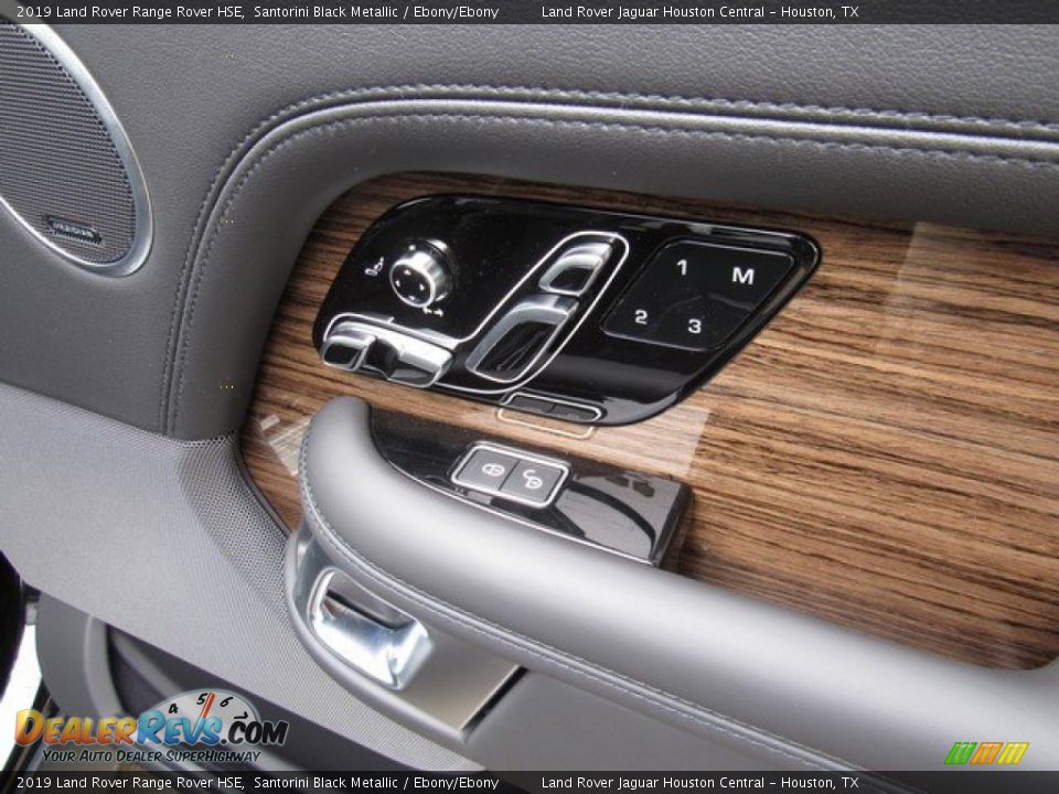 2019 Land Rover Range Rover HSE Santorini Black Metallic / Ebony/Ebony Photo #21