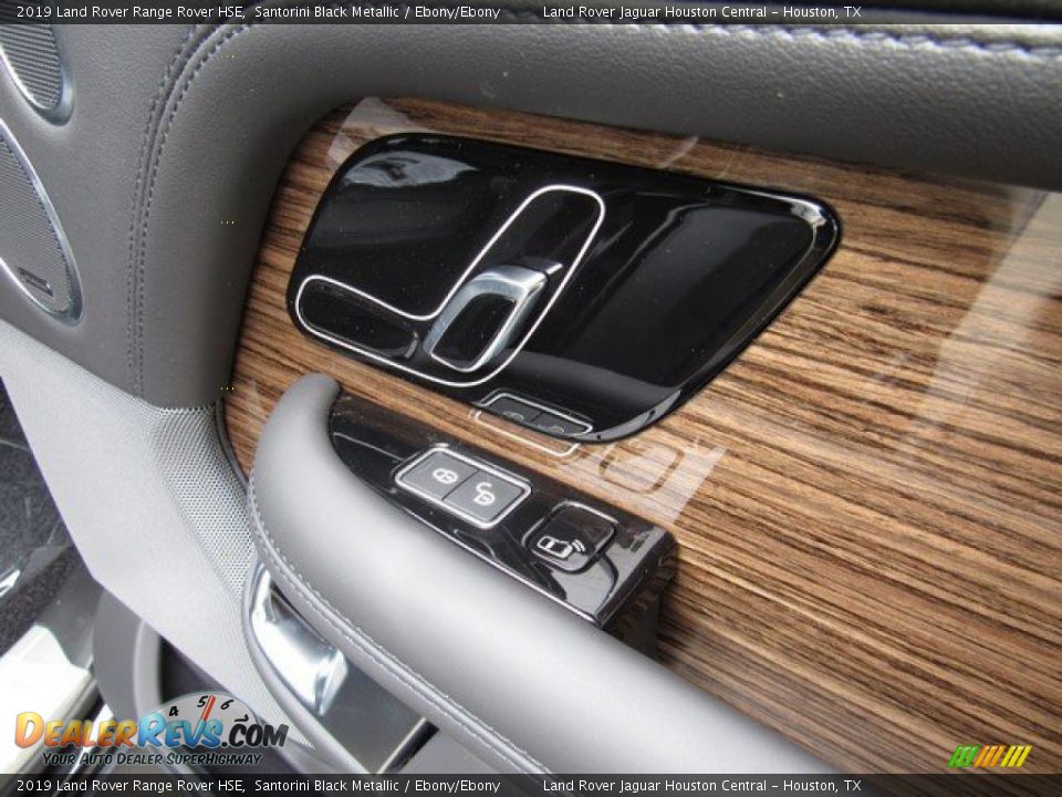 2019 Land Rover Range Rover HSE Santorini Black Metallic / Ebony/Ebony Photo #23
