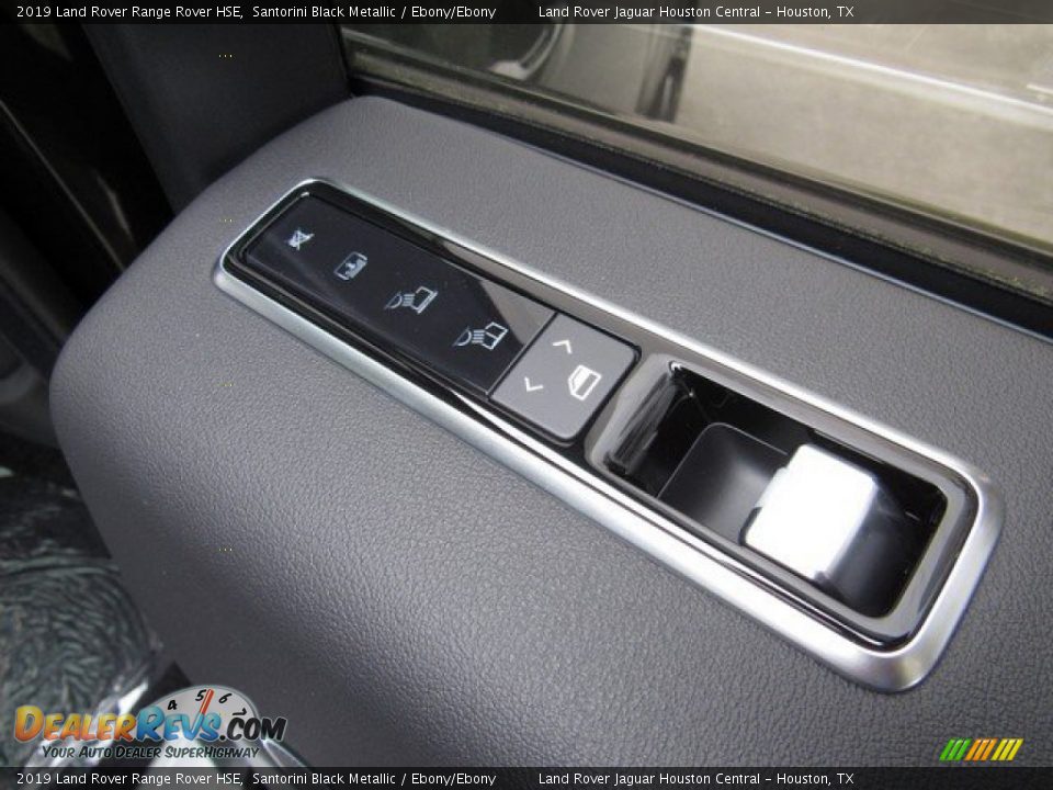 2019 Land Rover Range Rover HSE Santorini Black Metallic / Ebony/Ebony Photo #24