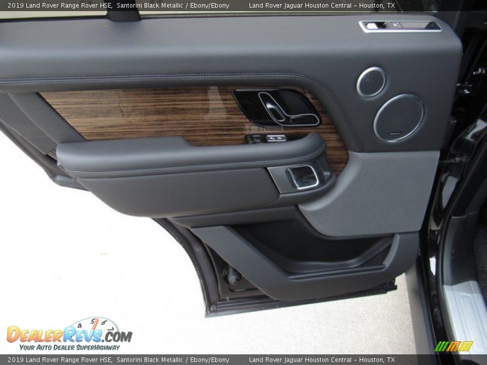 2019 Land Rover Range Rover HSE Santorini Black Metallic / Ebony/Ebony Photo #25
