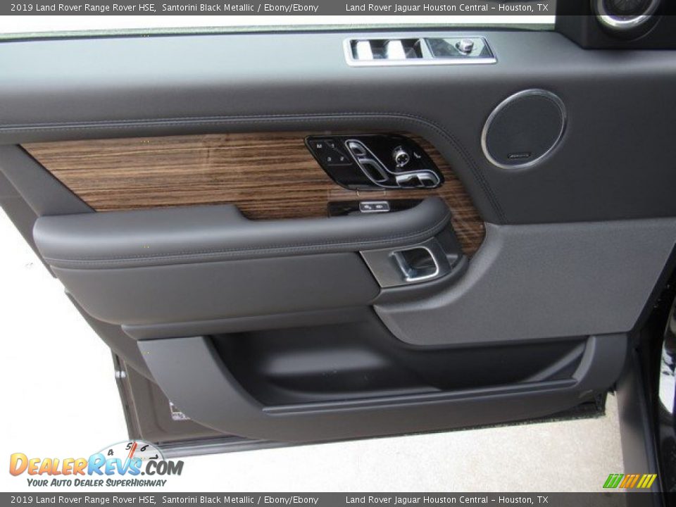 2019 Land Rover Range Rover HSE Santorini Black Metallic / Ebony/Ebony Photo #26