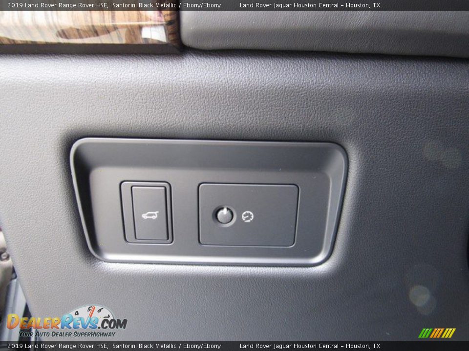 2019 Land Rover Range Rover HSE Santorini Black Metallic / Ebony/Ebony Photo #29