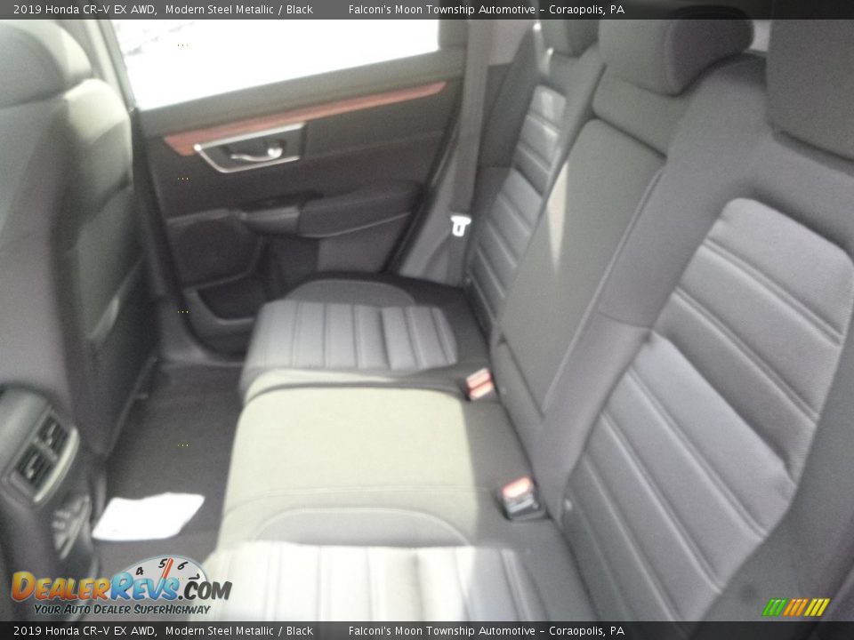 2019 Honda CR-V EX AWD Modern Steel Metallic / Black Photo #9