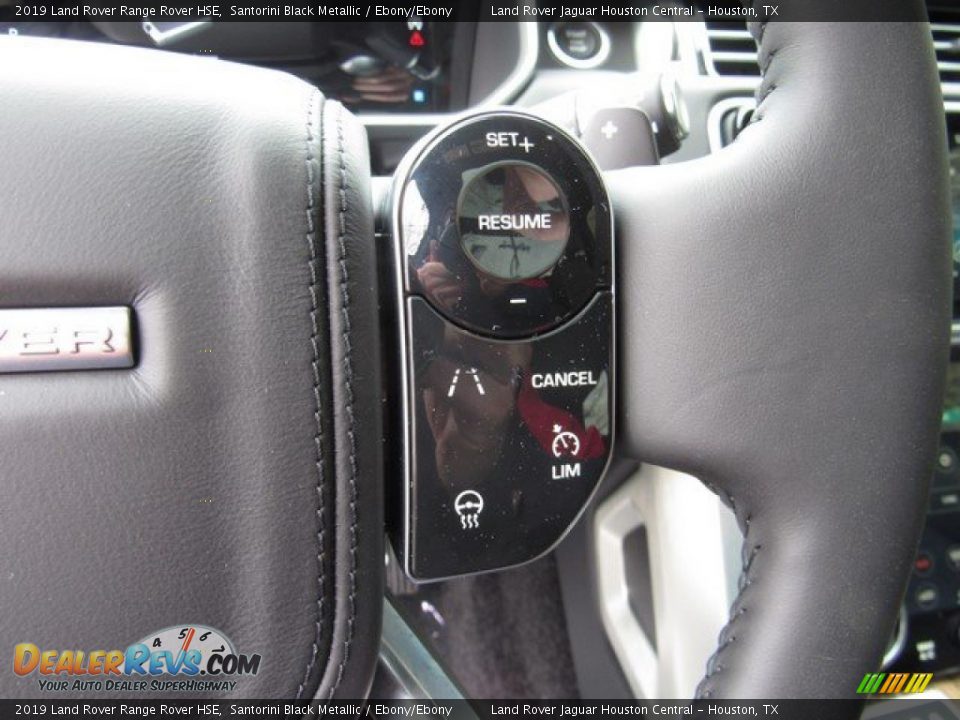 2019 Land Rover Range Rover HSE Santorini Black Metallic / Ebony/Ebony Photo #31