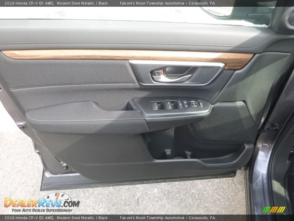 2019 Honda CR-V EX AWD Modern Steel Metallic / Black Photo #10