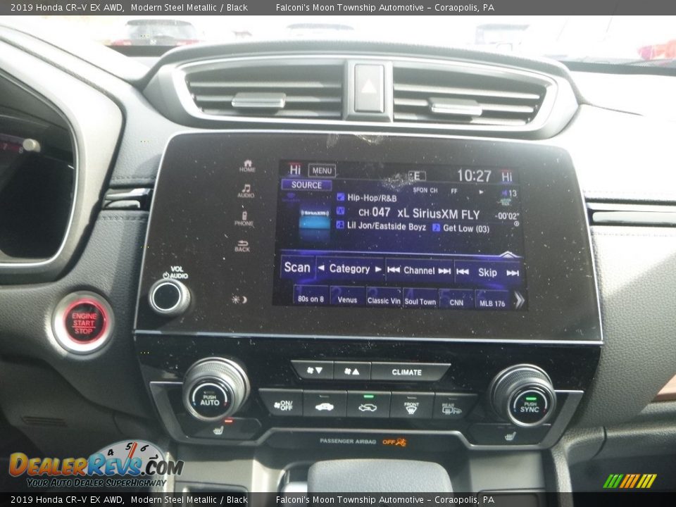 2019 Honda CR-V EX AWD Modern Steel Metallic / Black Photo #13