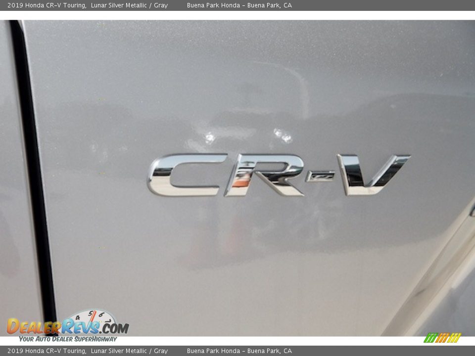 2019 Honda CR-V Touring Lunar Silver Metallic / Gray Photo #3