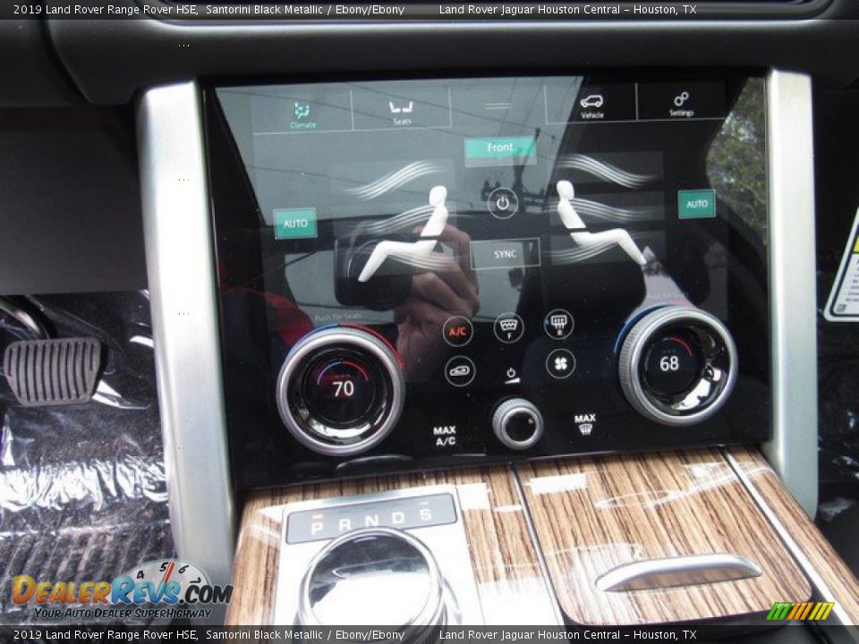2019 Land Rover Range Rover HSE Santorini Black Metallic / Ebony/Ebony Photo #36