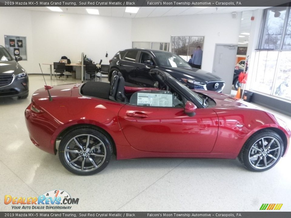 2019 Mazda MX-5 Miata Grand Touring Soul Red Crystal Metallic / Black Photo #1