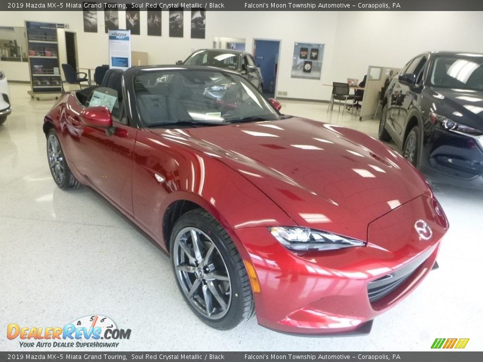 2019 Mazda MX-5 Miata Grand Touring Soul Red Crystal Metallic / Black Photo #3