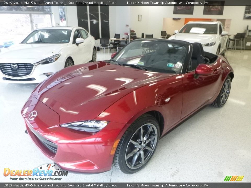 2019 Mazda MX-5 Miata Grand Touring Soul Red Crystal Metallic / Black Photo #5