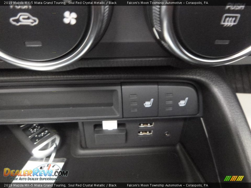 2019 Mazda MX-5 Miata Grand Touring Soul Red Crystal Metallic / Black Photo #14