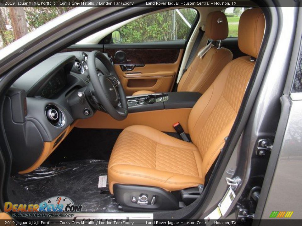 London Tan/Ebony Interior - 2019 Jaguar XJ XJL Portfolio Photo #3