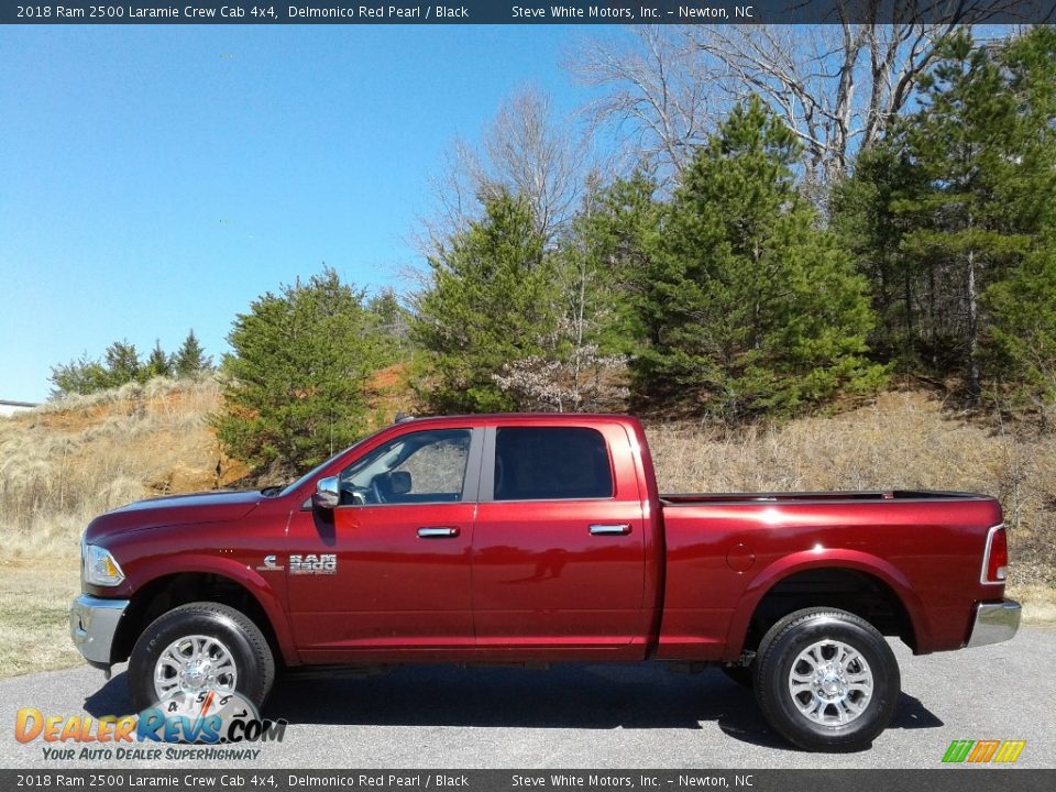 2018 Ram 2500 Laramie Crew Cab 4x4 Delmonico Red Pearl / Black Photo #1