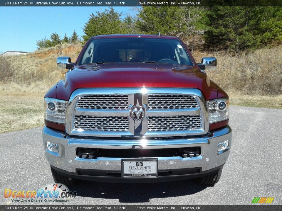 2018 Ram 2500 Laramie Crew Cab 4x4 Delmonico Red Pearl / Black Photo #3