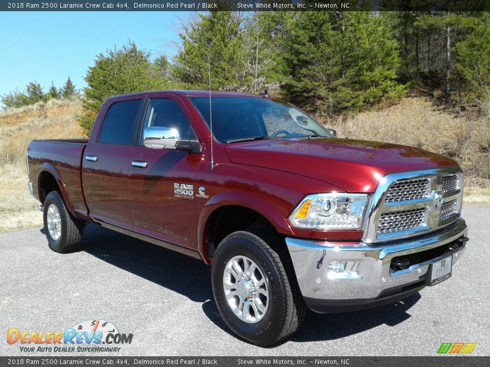 2018 Ram 2500 Laramie Crew Cab 4x4 Delmonico Red Pearl / Black Photo #4