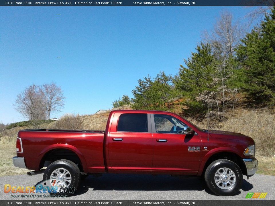 2018 Ram 2500 Laramie Crew Cab 4x4 Delmonico Red Pearl / Black Photo #5