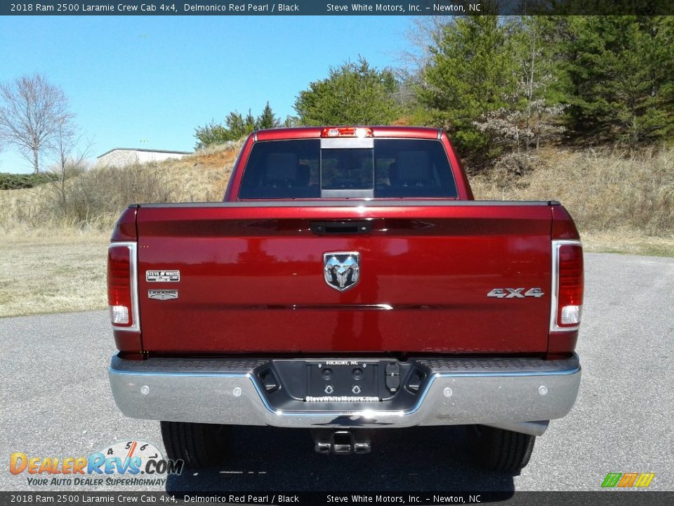 2018 Ram 2500 Laramie Crew Cab 4x4 Delmonico Red Pearl / Black Photo #7