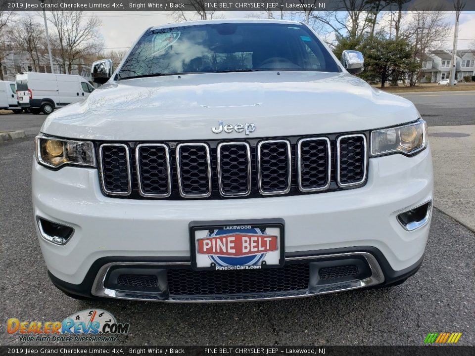 2019 Jeep Grand Cherokee Limited 4x4 Bright White / Black Photo #2